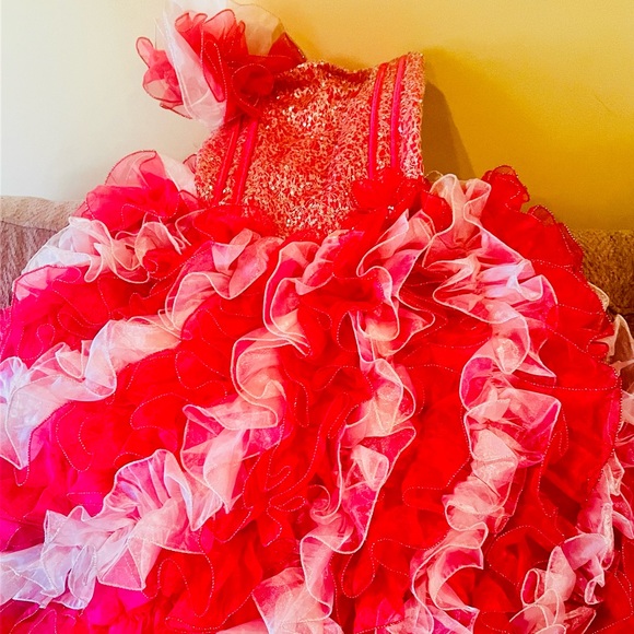 Girl’s party/ holiday dress. - Picture 3 of 3